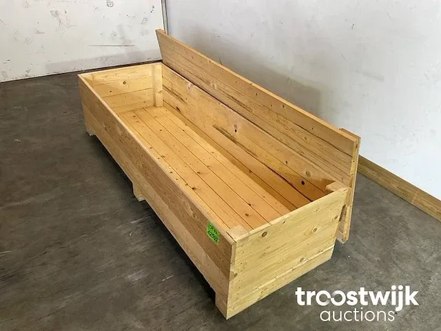 Opbergkist vurenhout 220x75x55 cm - afbeelding 2 van  5