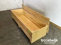 Opbergkist vurenhout 220x75x55 cm - afbeelding 2 van  5