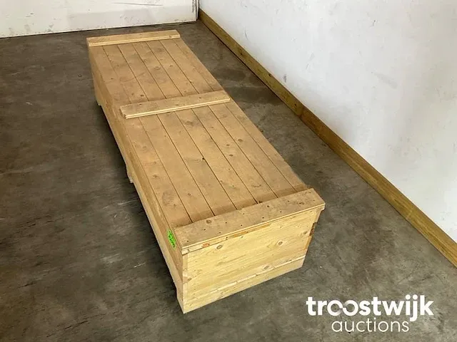 Opbergkist vurenhout 220x75x55 cm - afbeelding 3 van  5