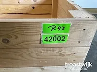 Opbergkist vurenhout 220x75x55 cm - afbeelding 5 van  5