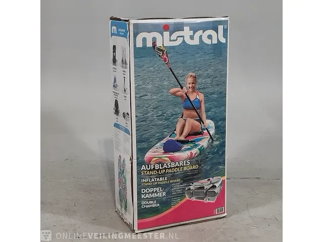 Opblaasbaar paddleboard mistral, 336564 - afbeelding 3 van  5