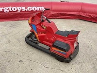 Opblaasbare racebaan met bumpercars + aanhangwagen - afbeelding 19 van  54