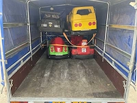 Opblaasbare racebaan met bumpercars + aanhangwagen - afbeelding 45 van  54