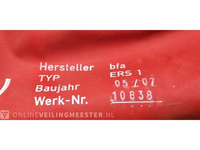 Opblaasbare rescue stretcher bfa, ers1, bouwjaar 2007 - afbeelding 2 van  7