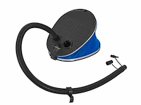 Opblaasbare rubberboot 4 persoons incl. luchtpomp, peddels, tas & reparatieset - afbeelding 9 van  9