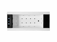 Opbouw design massagebad - waterval - glans wit - afbeelding 2 van  14