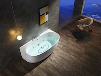 Opbouw massagebad - glans wit - afbeelding 1 van  6