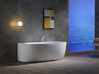 Opbouw massagebad - glans wit - afbeelding 4 van  6
