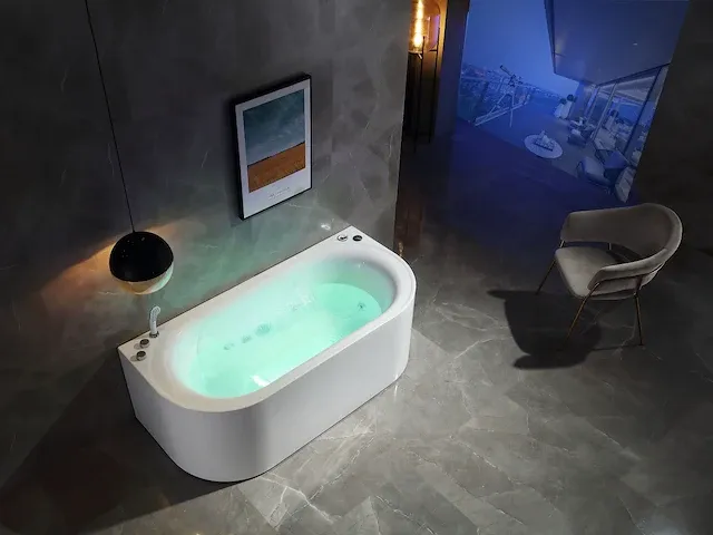 Opbouw massagebad - waterval - morand - afbeelding 6 van  12