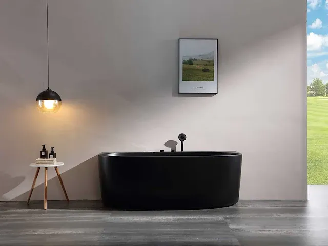 Opbouw massagebad - zwart - afbeelding 10 van  13