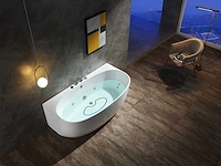 Opbouw massagebad glans wit - afbeelding 2 van  6