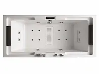 Opbouw of inbouw massagebad (wit of zwart) - afbeelding 3 van  11