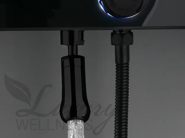 Opbouw regendoucheset - digitaal display - lava - afbeelding 18 van  19