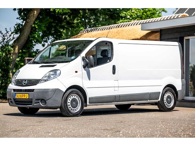 Opel - vivaro - 2.0 cdti l2h1 dc eco - 1e eigenaar - oprijplaat - bedrijfswagen - vj-699-j - afbeelding 1 van  12