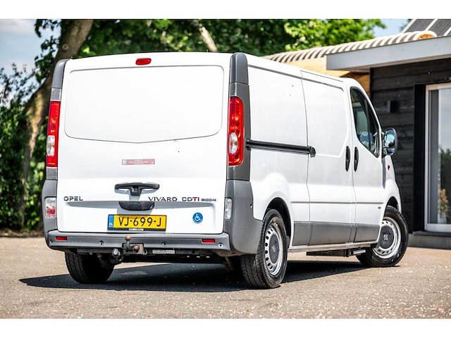 Opel - vivaro - 2.0 cdti l2h1 dc eco - 1e eigenaar - oprijplaat - bedrijfswagen - vj-699-j - afbeelding 5 van  12