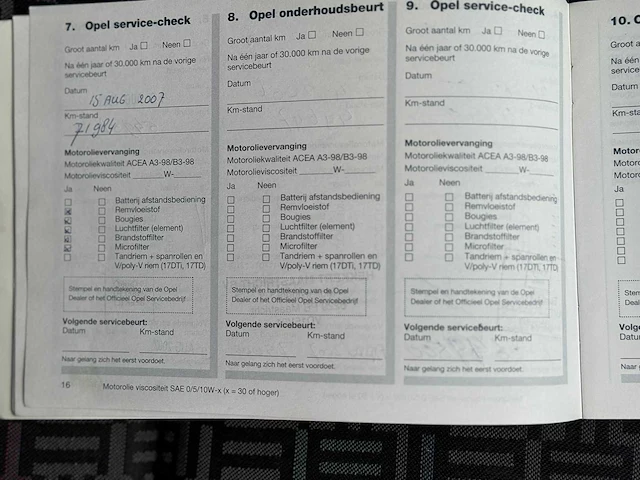Opel astra bertone coupé 1.8-16v org nederlands nap 08-gg-dv - afbeelding 13 van  20