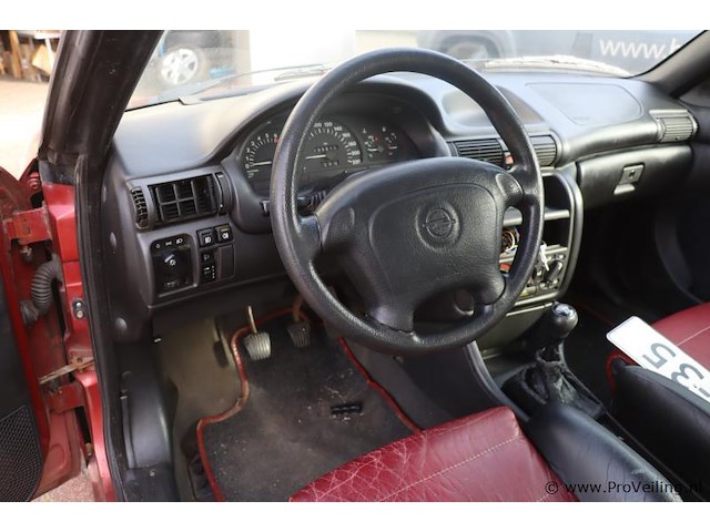 Opel astra x1.8xe benzine 16v cabrio| beritone | bwjr. 1997 | apk tot augustus 2026 | kenteken: rj-lx-35 - afbeelding 9 van  30