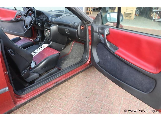 Opel astra x1.8xe benzine 16v cabrio| beritone | bwjr. 1997 | apk tot augustus 2026 | kenteken: rj-lx-35 - afbeelding 10 van  30