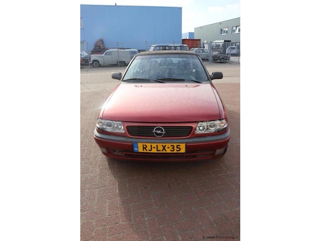 Opel astra x1.8xe benzine 16v cabrio| beritone | bwjr. 1997 | apk tot augustus 2026 | kenteken: rj-lx-35 - afbeelding 12 van  30