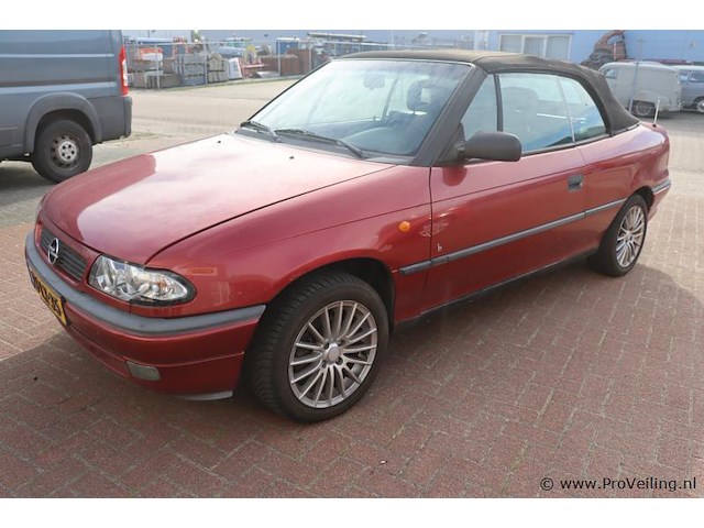 Opel astra x1.8xe benzine 16v cabrio| beritone | bwjr. 1997 | apk tot augustus 2026 | kenteken: rj-lx-35 - afbeelding 23 van  30