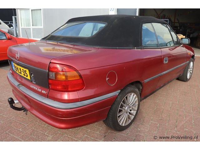 Opel astra x1.8xe benzine 16v cabrio| beritone | bwjr. 1997 | apk tot augustus 2026 | kenteken: rj-lx-35 - afbeelding 27 van  30