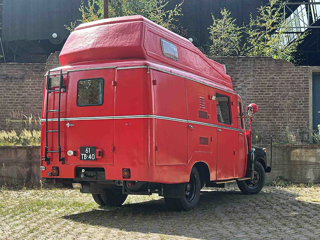 Opel blitz 1.75 t be bolkop 2,5 l55-09590l camper (brandweerwagen) 1955, 61-tb-40 - afbeelding 3 van  76