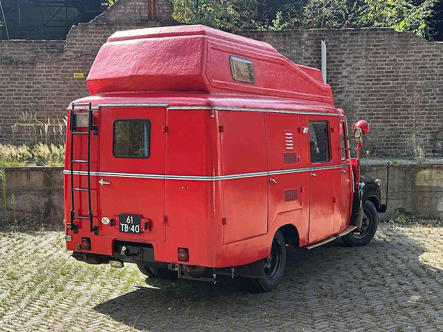 Opel blitz 1.75 t be bolkop 2,5 l55-09590l camper (brandweerwagen) 1955, 61-tb-40 - afbeelding 4 van  76