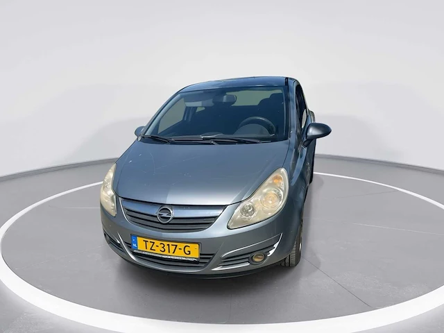 Opel corsa 1.2-16v essentia car 2007 | tz-317-g - afbeelding 2 van  8