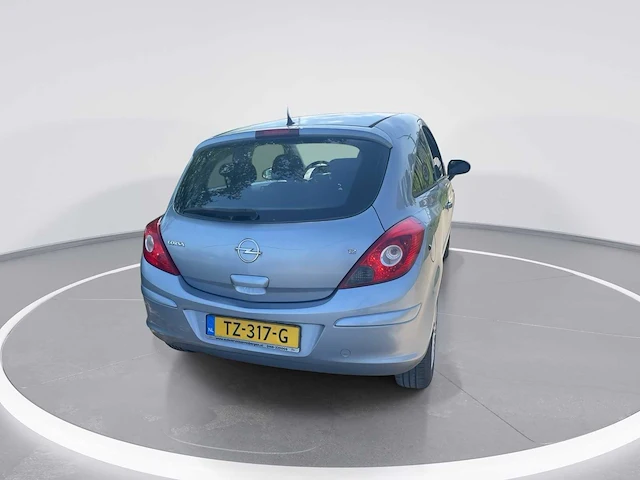 Opel corsa 1.2-16v essentia car 2007 | tz-317-g - afbeelding 3 van  8