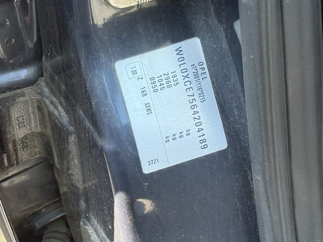 Opel meriva, 2006 - afbeelding 17 van  34