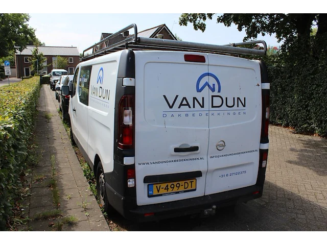 Opel vivaro 1.6 cdti l2h1 dc edition eco flex met kenteken v-499-dt. datum eerste toelating 8 februari 2017. - afbeelding 18 van  24