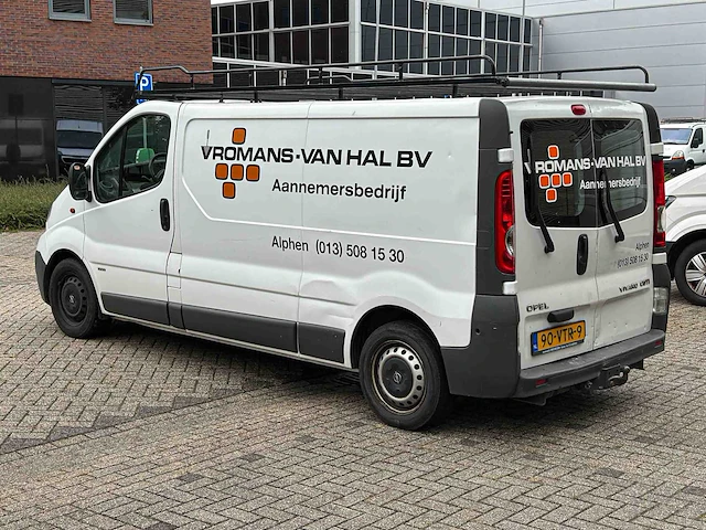Opel vivaro 2.5 cdti 114pk 2008 bedrijfswagen, 90-vtr-9 youngtimer - afbeelding 2 van  32