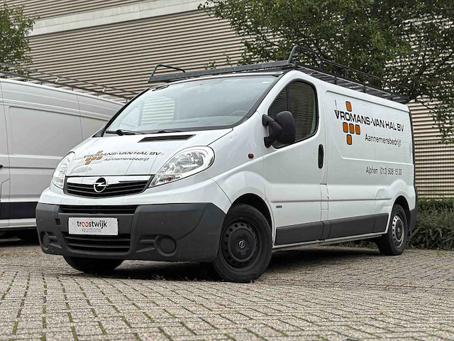 Opel vivaro 2.5 cdti 114pk 2008 bedrijfswagen, 90-vtr-9 youngtimer - afbeelding 1 van  32