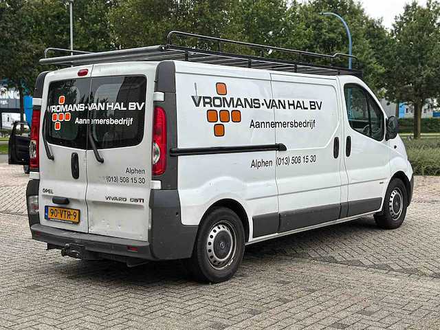 Opel vivaro 2.5 cdti 114pk 2008 bedrijfswagen, 90-vtr-9 youngtimer - afbeelding 30 van  32