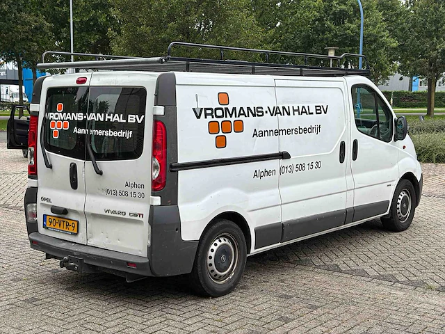 Opel vivaro 2.5 cdti 114pk 2008 bedrijfswagen, 90-vtr-9 youngtimer - afbeelding 31 van  32