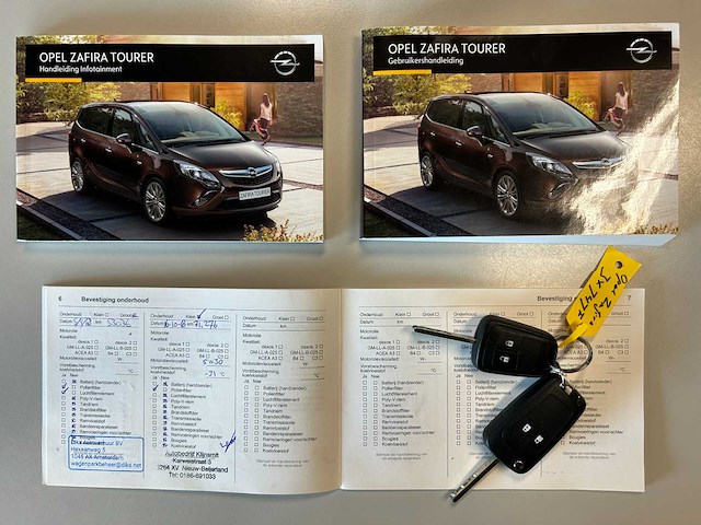 Opel zafira tourer 1.4 blitz 7p; jx-747-f - afbeelding 16 van  24