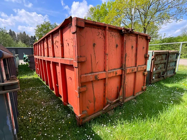 Open afzetcontainer / open optrekcontainer - afbeelding 4 van  6