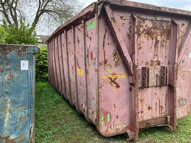 Open afzetcontainer / open optrekcontainer - afbeelding 3 van  9