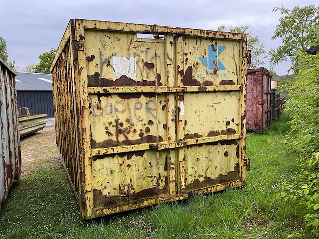 Open afzetcontainer / open optrekcontainer - afbeelding 6 van  8