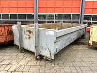 Open afzetcontainer / open optrekcontainer