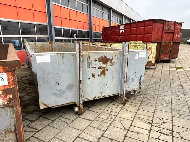 Open afzetcontainer / open optrekcontainer - afbeelding 2 van  6