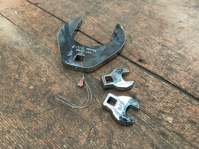 Open end crowfoot wrench (3x) - afbeelding 2 van  3
