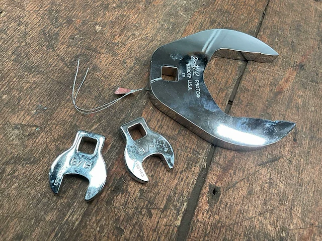 Open end crowfoot wrench (3x) - afbeelding 3 van  3