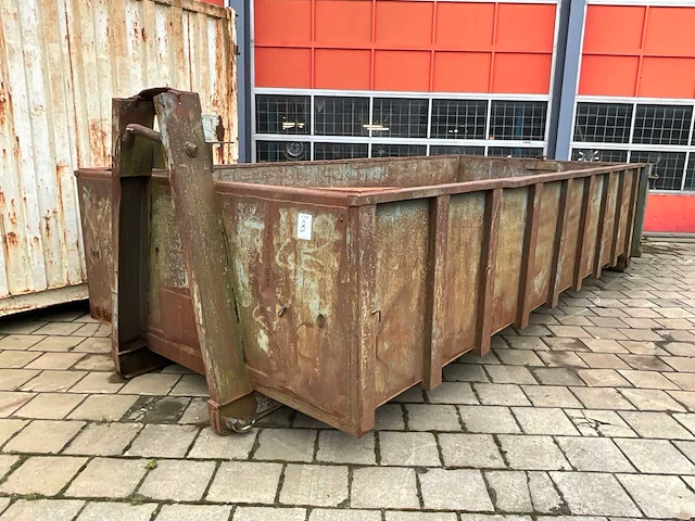 Open haakarm afzetcontainer / open haakarm optrekcontainer - afbeelding 1 van  8