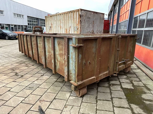 Open haakarm afzetcontainer / open haakarm optrekcontainer - afbeelding 3 van  8