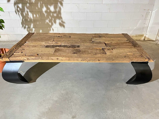 Opiumtafel met glasplaat - afbeelding 8 van  15