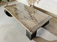 Opiumtafel met glasplaat - afbeelding 10 van  15