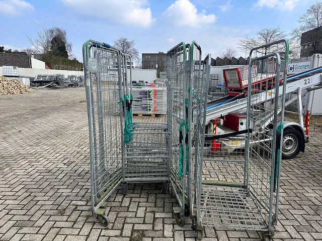 Opklapbaar - rolcontainer (7x) - afbeelding 1 van  3