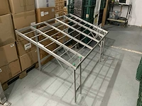 Opklapbare aluminium markttafels (30x)