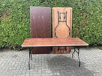 Opklapbare buffettafel (3x) - afbeelding 1 van  6